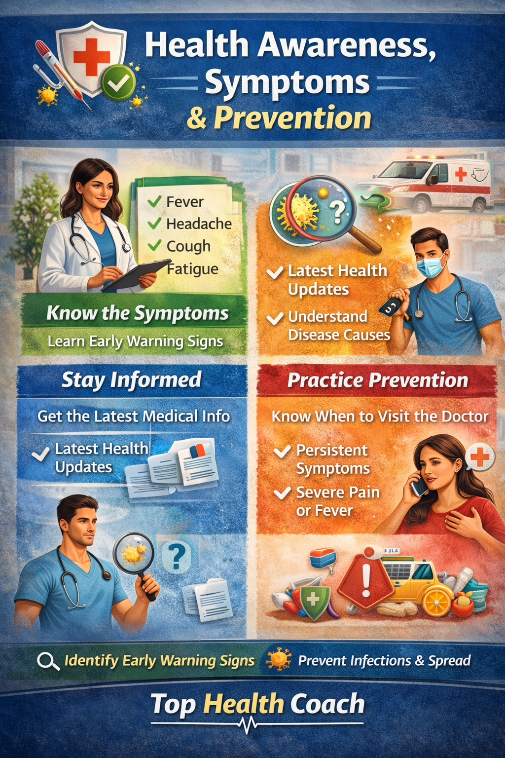 Health Awareness, Symptoms & Prevention