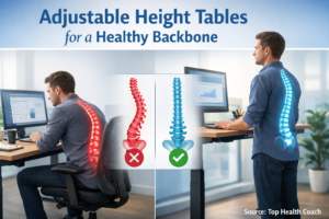 Sit-to-Stand Desks How Adjustable Height Tables Support Backbone Health