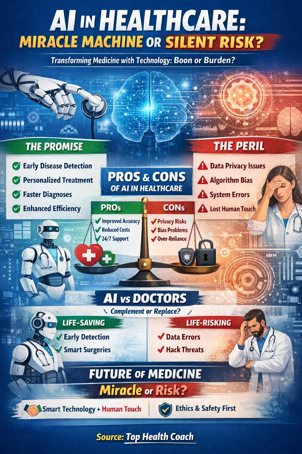 AI in healthcare balancing promise and peril