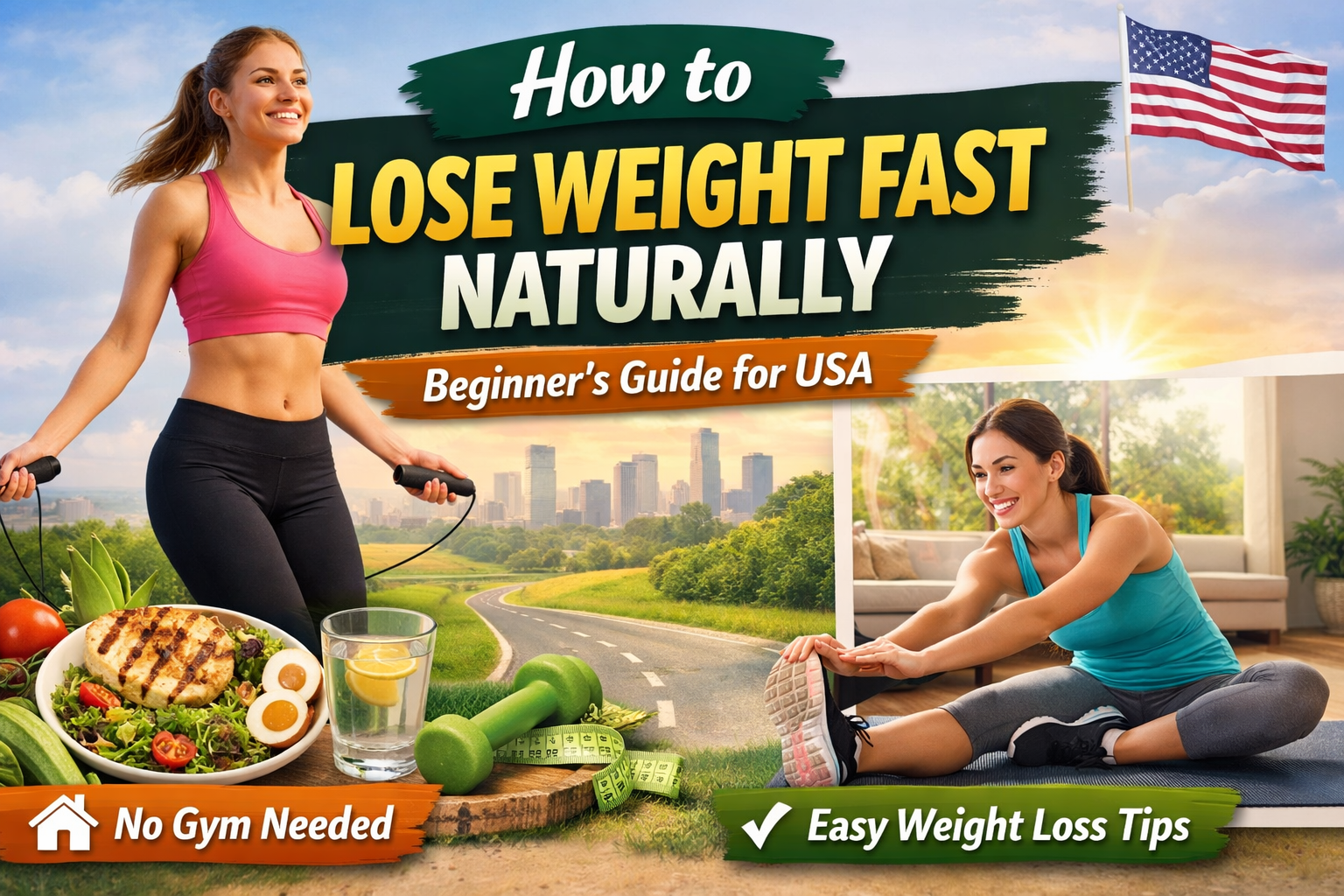 Natural weight loss journey in USA