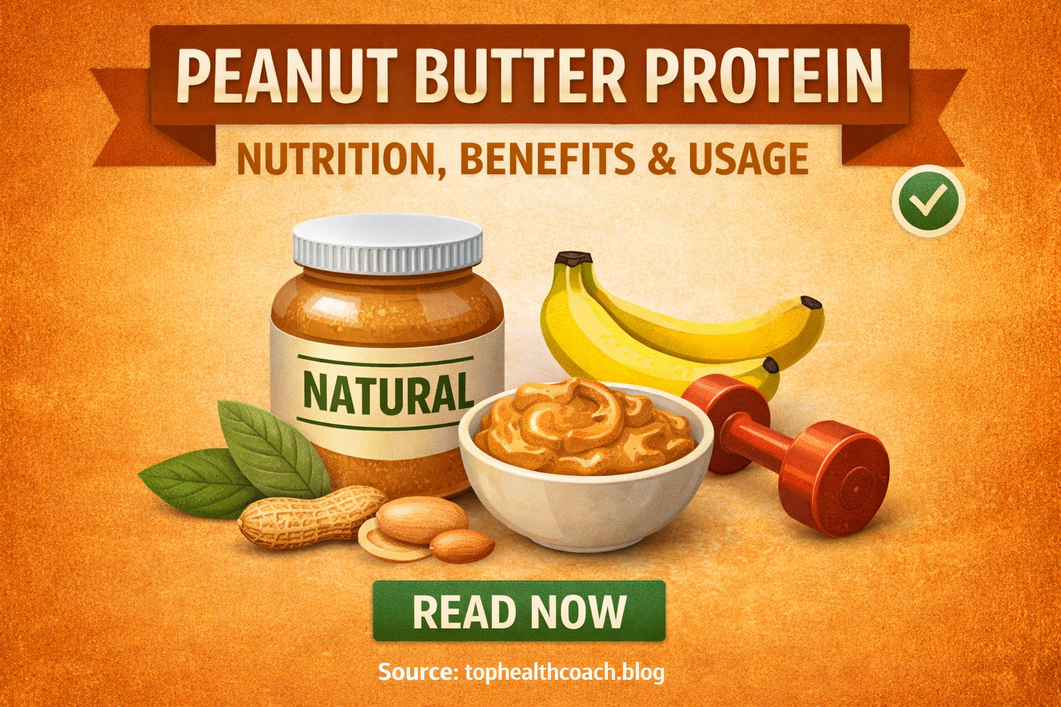 Peanut butter protein benefits and usage