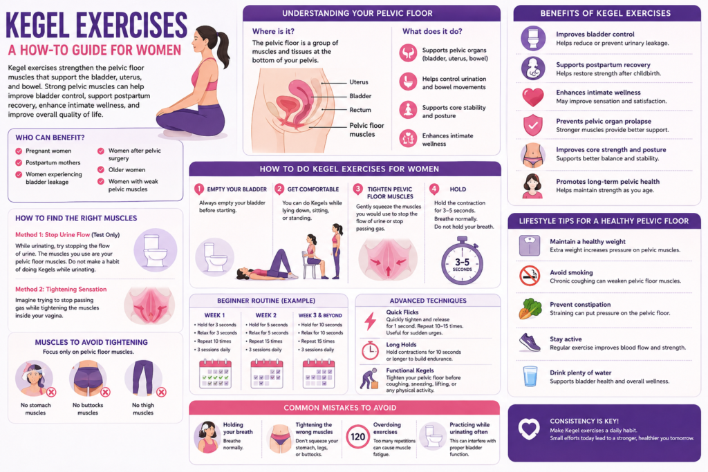 Kegel Exercises for Women Kegel Exercises for Women