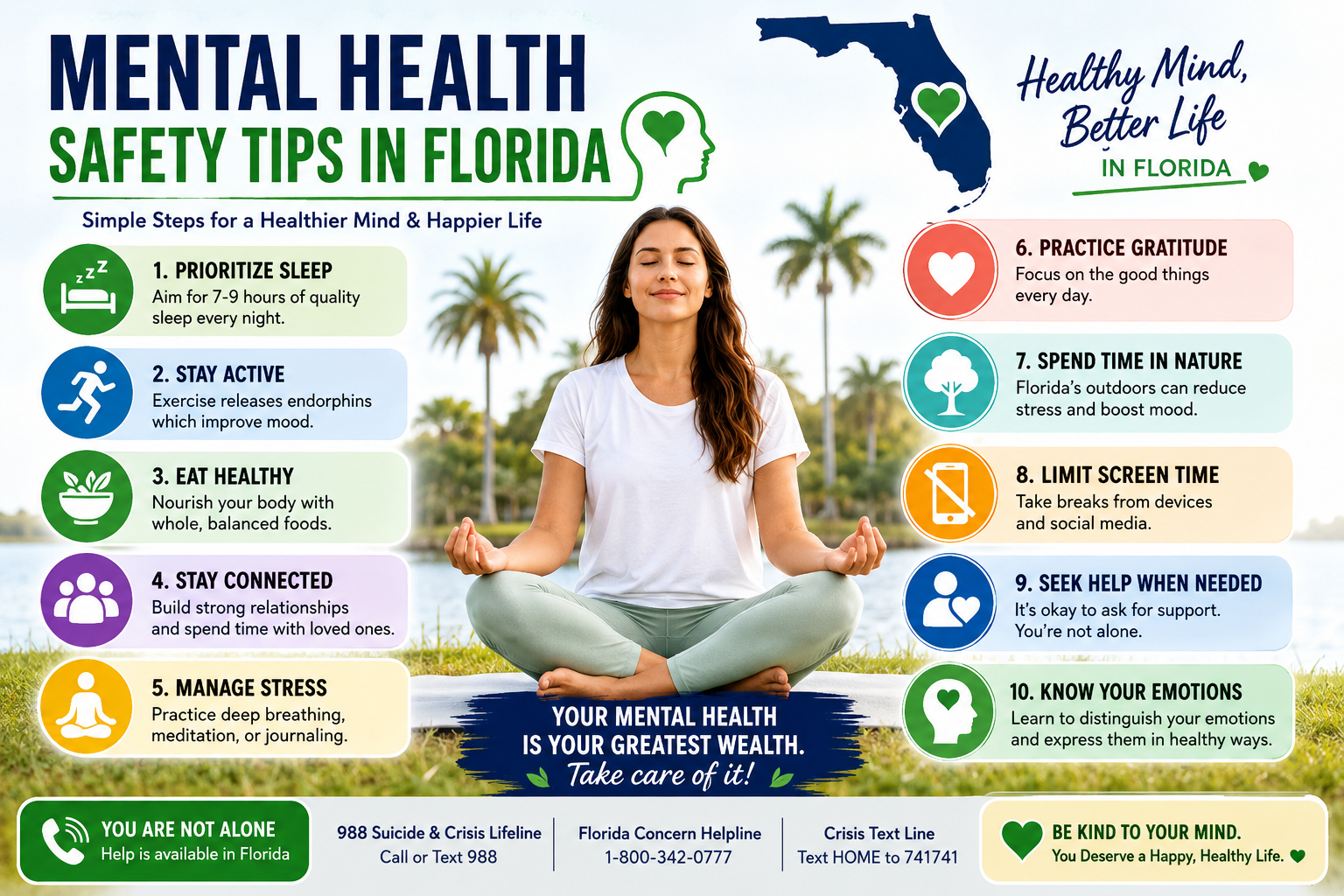 mental health safety tips in Florida