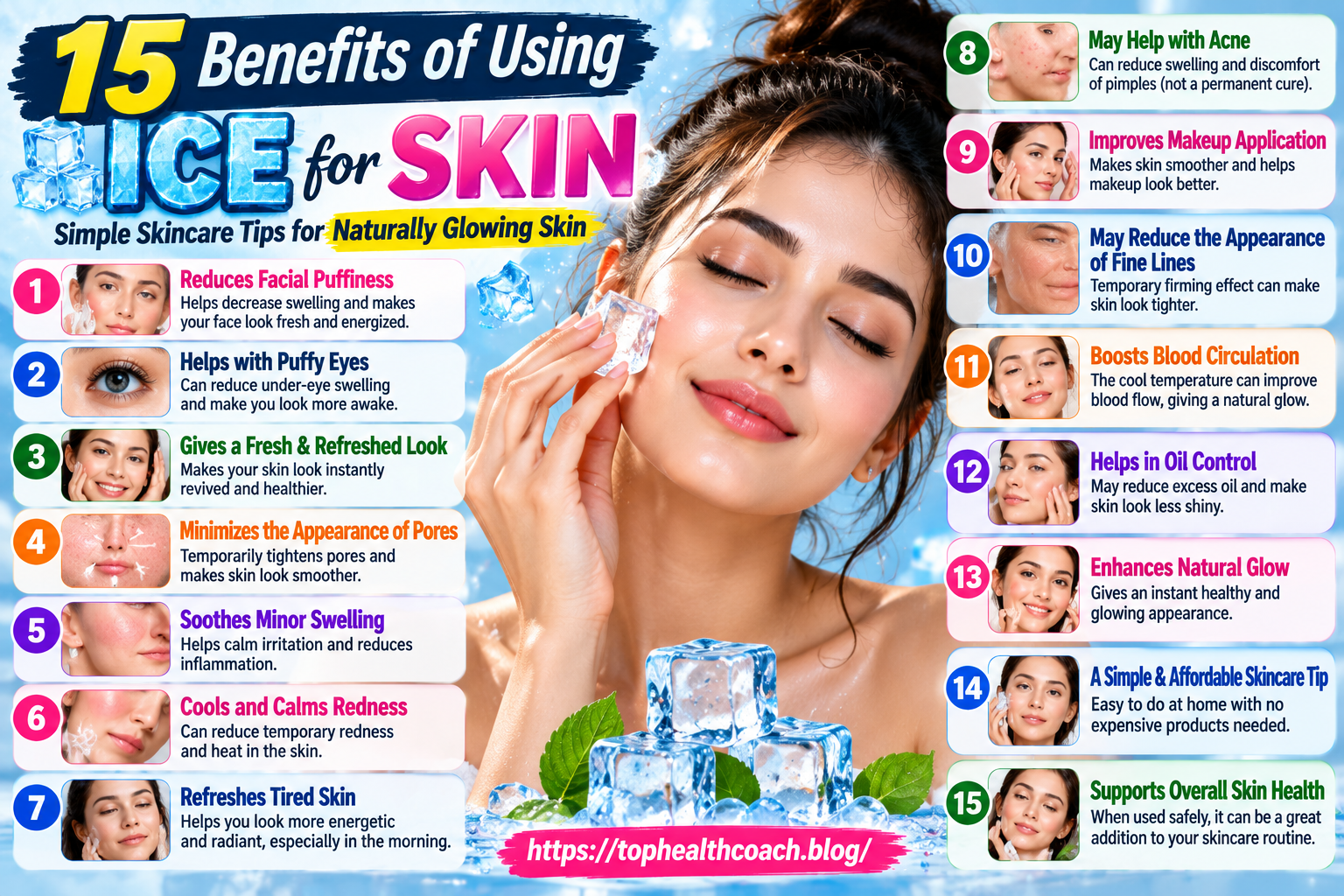 Ice for Skin