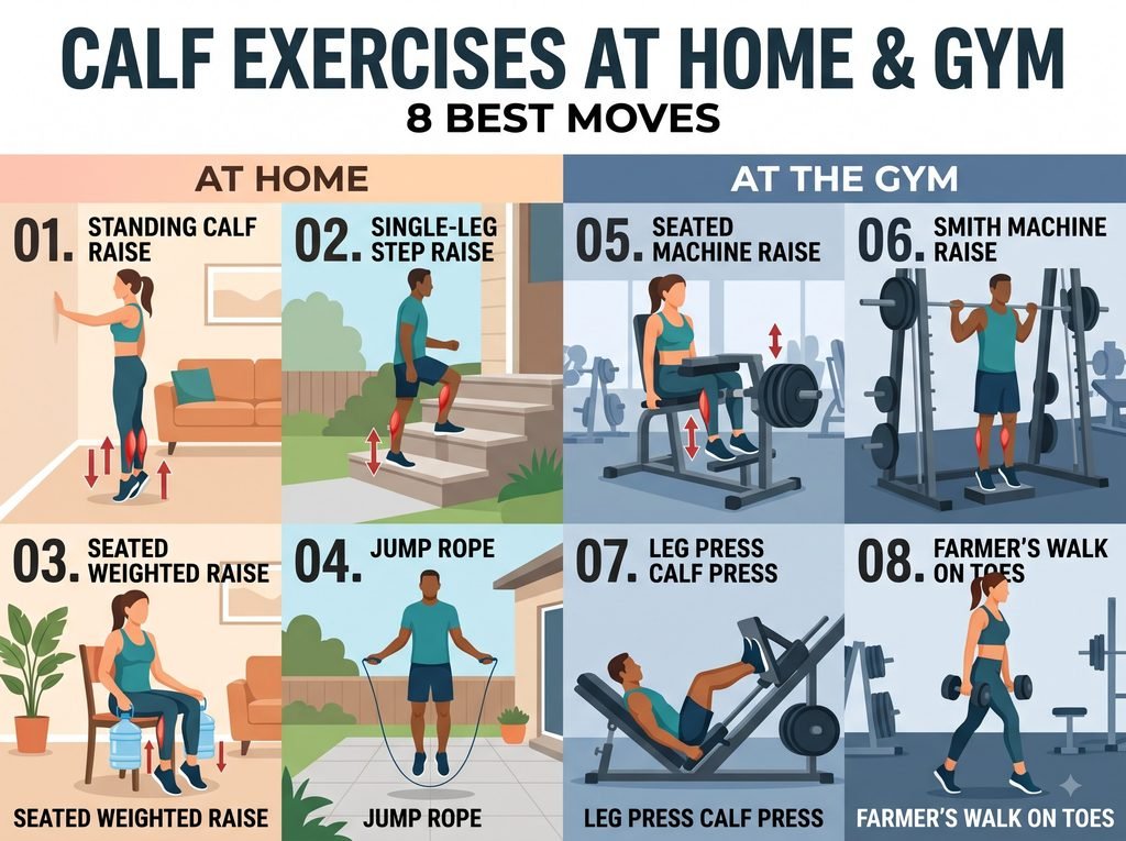 calf exercises