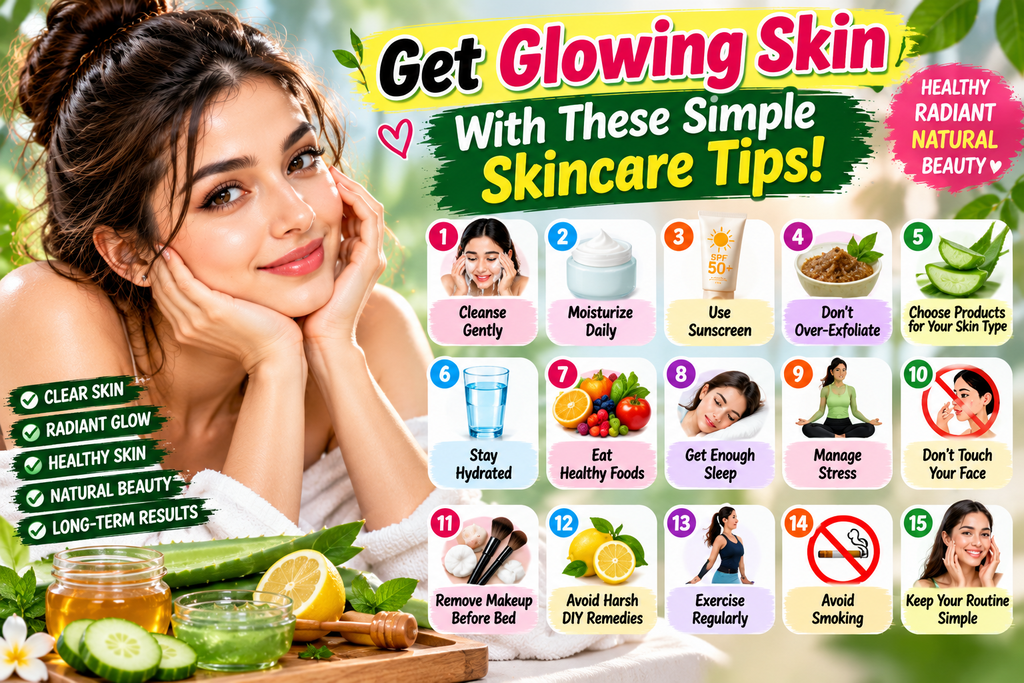 ow to make your skin glow naturally at home